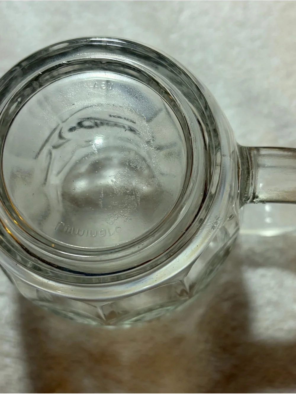 Cheers Boston Clear Glass Beer Mug with Handle